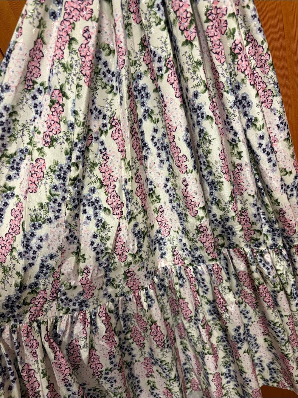 Byyimo Floral Wrap Midi Dress - Picture 4 of 5
